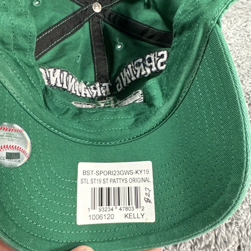 NWT St Louis Cardinals Baseball Spring Training Green Hat St Patrick's Day STL